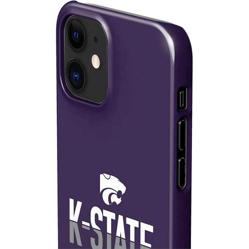Kansas State University K-State Wildcats Gradient iPhone 12 Mini Lite Case
