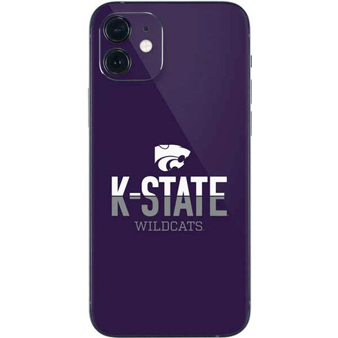 Kansas State University K-State Wildcats Gradient iPhone 12 Mini Skin