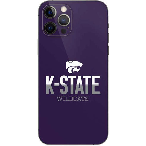 Kansas State University K-State Wildcats Gradient iPhone 12 Pro Skin