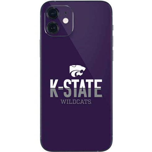 Kansas State University K-State Wildcats Gradient iPhone 12 Skin