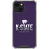 Kansas State University K-State Wildcats Gradient iPhone 13 Clear Case