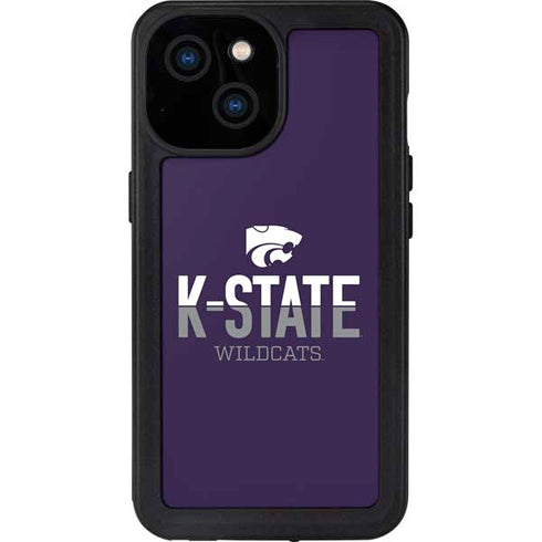 Kansas State University K-State Wildcats Gradient iPhone 13 Mini Waterproof Case