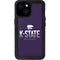 Kansas State University K-State Wildcats Gradient iPhone 13 Mini Waterproof Case