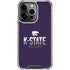 Kansas State University K-State Wildcats Gradient iPhone 13 Pro Clear Case