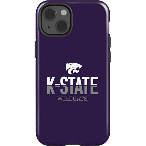 Kansas State University K-State Wildcats Gradient iPhone 15 Impact Case
