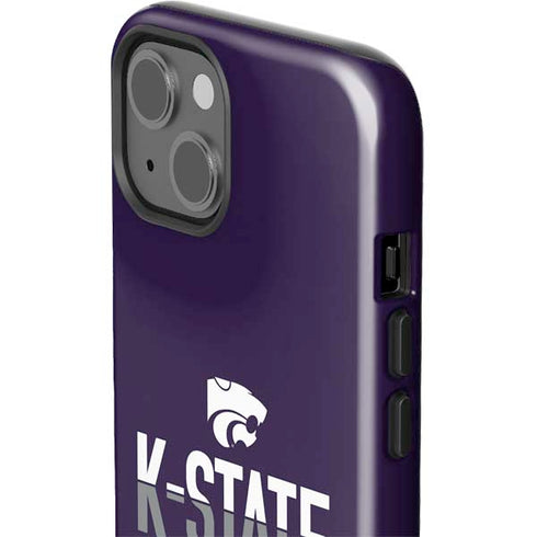 Kansas State University K-State Wildcats Gradient iPhone 15 Plus Impact Case