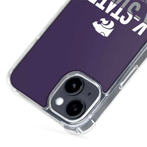 Kansas State University K-State Wildcats Gradient iPhone 15 Plus MagSafe Case