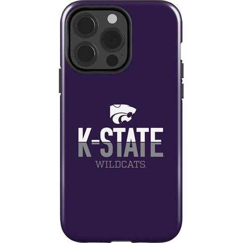 Kansas State University K-State Wildcats Gradient iPhone 15 Pro Impact Case