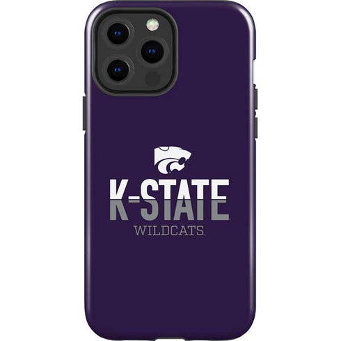 Kansas State University K-State Wildcats Gradient iPhone 15 Pro Max Impact Case