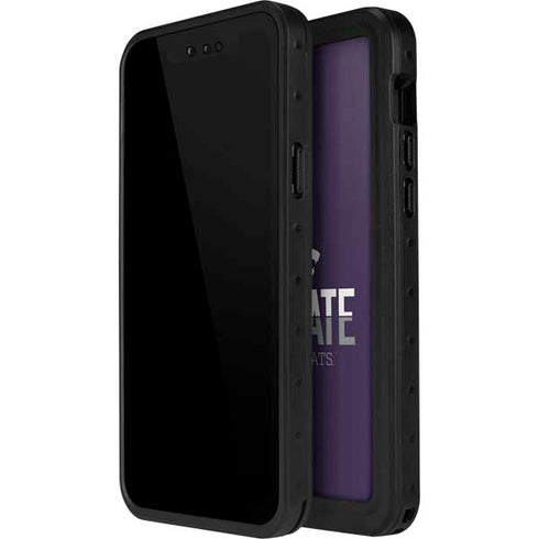 Kansas State University K-State Wildcats Gradient iPhone 14 Pro Waterproof Case