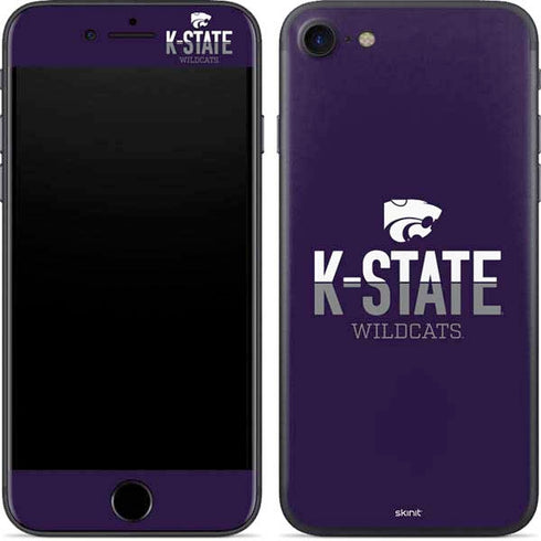 Kansas State University K-State Wildcats Gradient iPhone 8 Skin