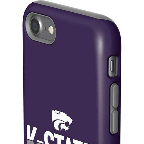 Kansas State University K-State Wildcats Gradient iPhone SE (2nd & 3rd Gen) Pro Case