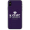 Kansas State University K-State Wildcats Gradient iPhone X Skin