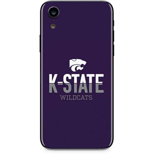 Kansas State University K-State Wildcats Gradient iPhone XR Skin
