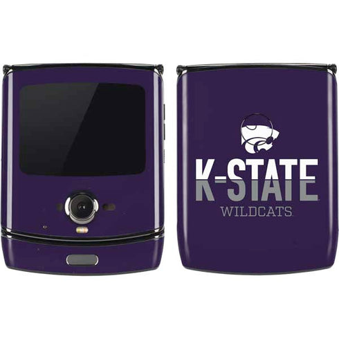 Kansas State University K-State Wildcats Gradient Motorola RAZR Skin