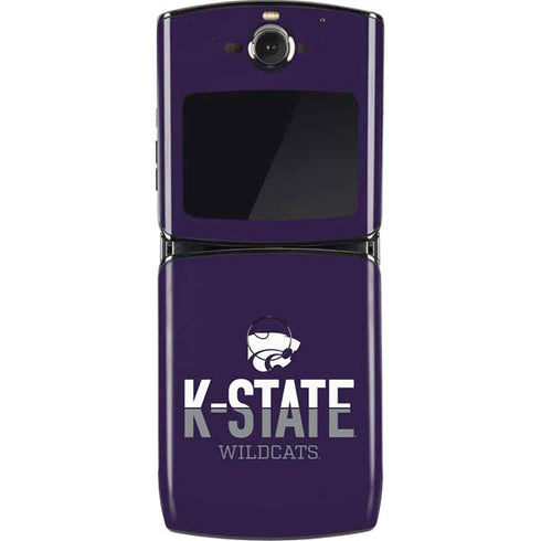 Kansas State University K-State Wildcats Gradient Motorola RAZR Skin