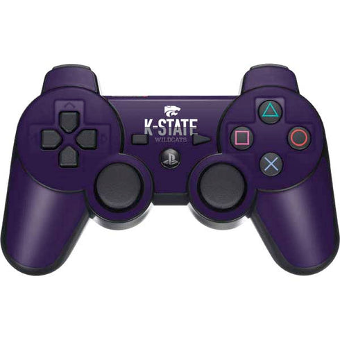 Kansas State University K-State Wildcats Gradient PS3 Dual Shock wireless controller Skin