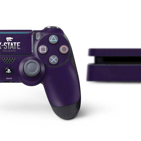 Kansas State University K-State Wildcats Gradient PS4 Slim Bundle Skin