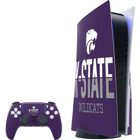 Kansas State University K-State Wildcats Gradient PS5 Bundle Skin