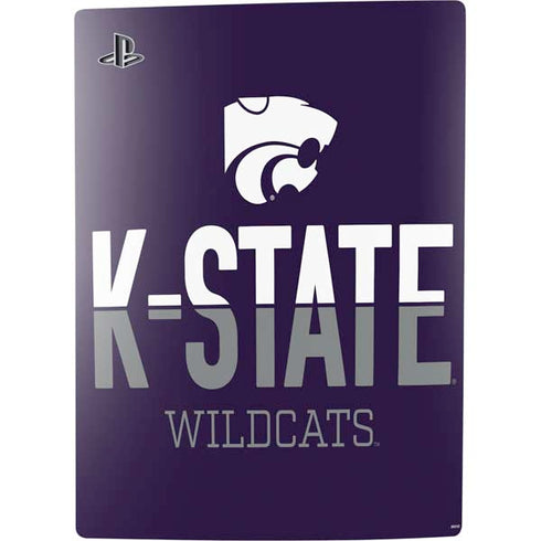 Kansas State University K-State Wildcats Gradient PS5 Console Skin