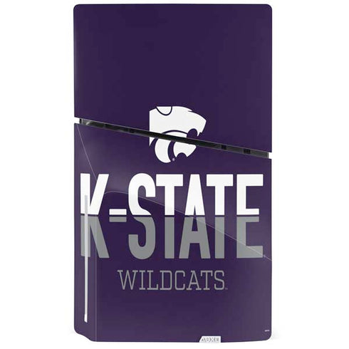 Kansas State University K-State Wildcats Gradient PS5 Slim Disk Bundle Skin
