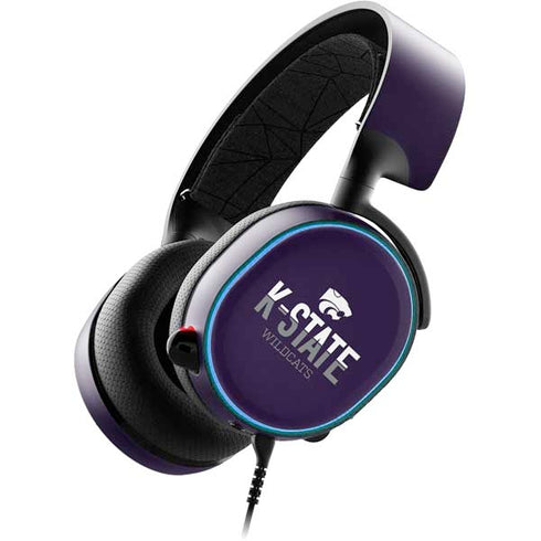 Kansas State University K-State Wildcats Gradient SteelSeries Arctis 3 Skin