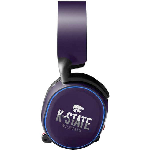 Kansas State University K-State Wildcats Gradient SteelSeries Arctis 3 Skin