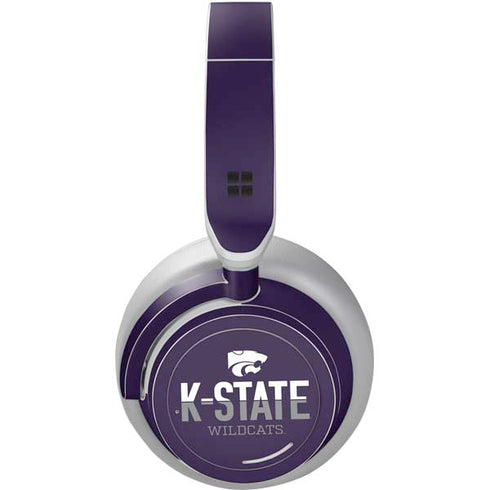 Kansas State University K-State Wildcats Gradient Surface Headphones Skin