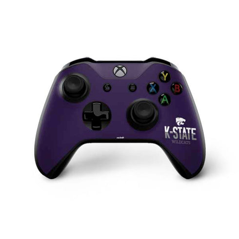 Kansas State University K-State Wildcats Gradient Xbox One X Controller Skin