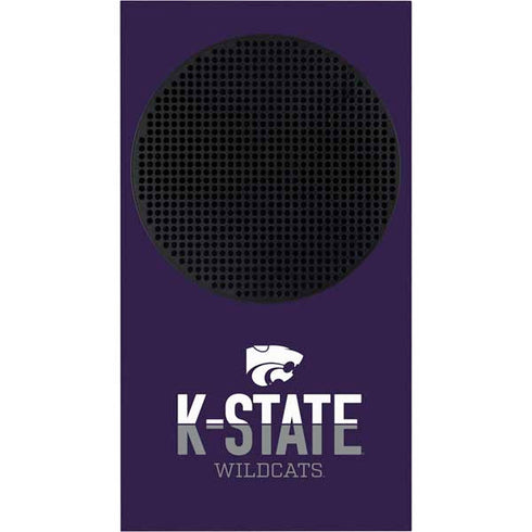 Kansas State University K-State Wildcats Gradient Xbox Series S Console Skin