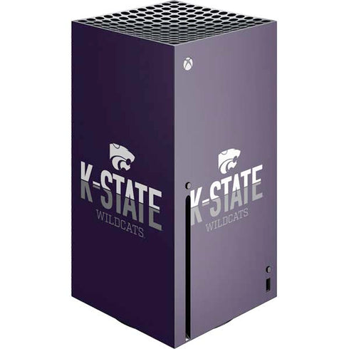 Kansas State University K-State Wildcats Gradient Xbox Series X Console Skin