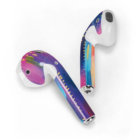 Etta Vee Kaleidoscope Brush Stroke Apple AirPods Skin