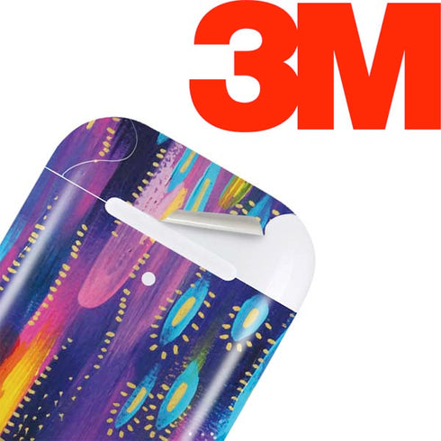 Etta Vee Kaleidoscope Brush Stroke Apple AirPods Skin
