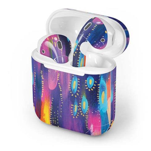 Etta Vee Kaleidoscope Brush Stroke Apple AirPods Skin