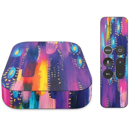 Etta Vee Kaleidoscope Brush Stroke Apple TV Skin