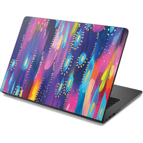 Etta Vee Kaleidoscope Brush Stroke Dell Chromebook Skin
