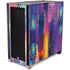 Etta Vee Kaleidoscope Brush Stroke Corsair 4000D Tempered Glass Mid-Tower ATX Case Skin