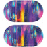 Etta Vee Kaleidoscope Brush Stroke Galaxy Buds Skin