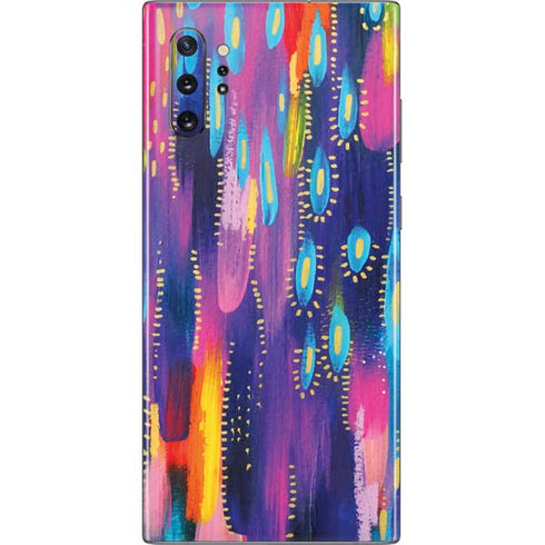 Etta Vee Kaleidoscope Brush Stroke Galaxy Note 10 Plus Skin