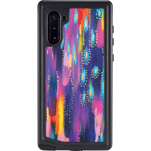 Etta Vee Kaleidoscope Brush Stroke Galaxy Note 10 Waterproof Case
