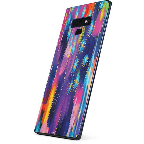 Etta Vee Kaleidoscope Brush Stroke Galaxy Note 9 Skin