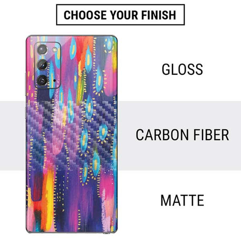 Etta Vee Kaleidoscope Brush Stroke Galaxy Note20 5G Skin