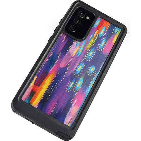 Etta Vee Kaleidoscope Brush Stroke Galaxy Note20 5G Waterproof Case