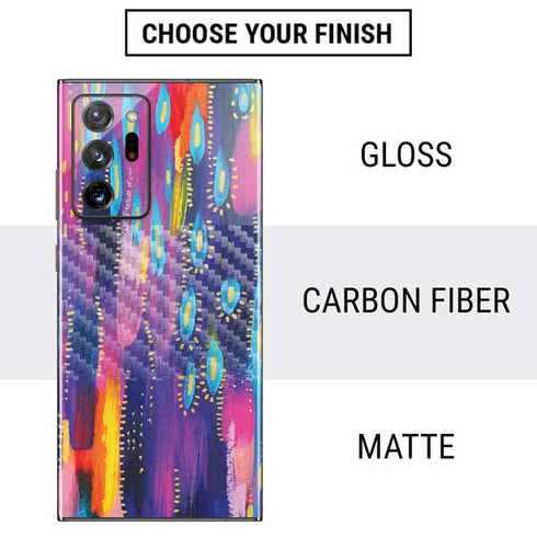 Etta Vee Kaleidoscope Brush Stroke Galaxy Note20 Ultra 5G Skin