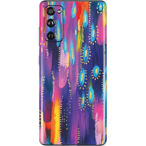 Etta Vee Kaleidoscope Brush Stroke Galaxy S20 Fan Edition Skin