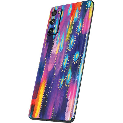 Etta Vee Kaleidoscope Brush Stroke Galaxy S20 Fan Edition Skin
