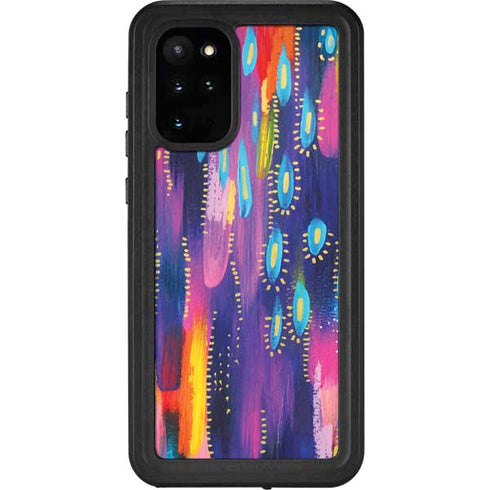 Etta Vee Kaleidoscope Brush Stroke Galaxy S20 Plus Waterproof Case