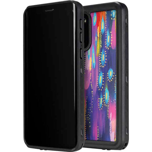 Etta Vee Kaleidoscope Brush Stroke Galaxy S20 Plus Waterproof Case