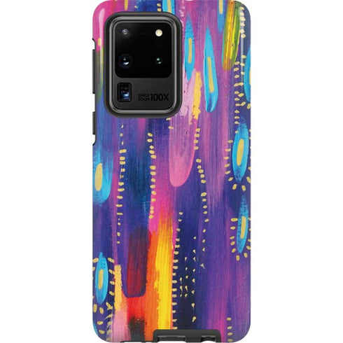 Etta Vee Kaleidoscope Brush Stroke Galaxy S20 Ultra 5G Pro Case