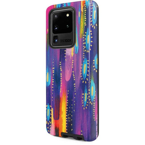 Etta Vee Kaleidoscope Brush Stroke Galaxy S20 Ultra 5G Pro Case